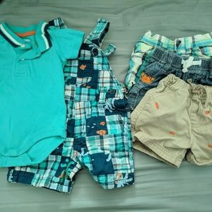 3-6 Month Boys summer lot